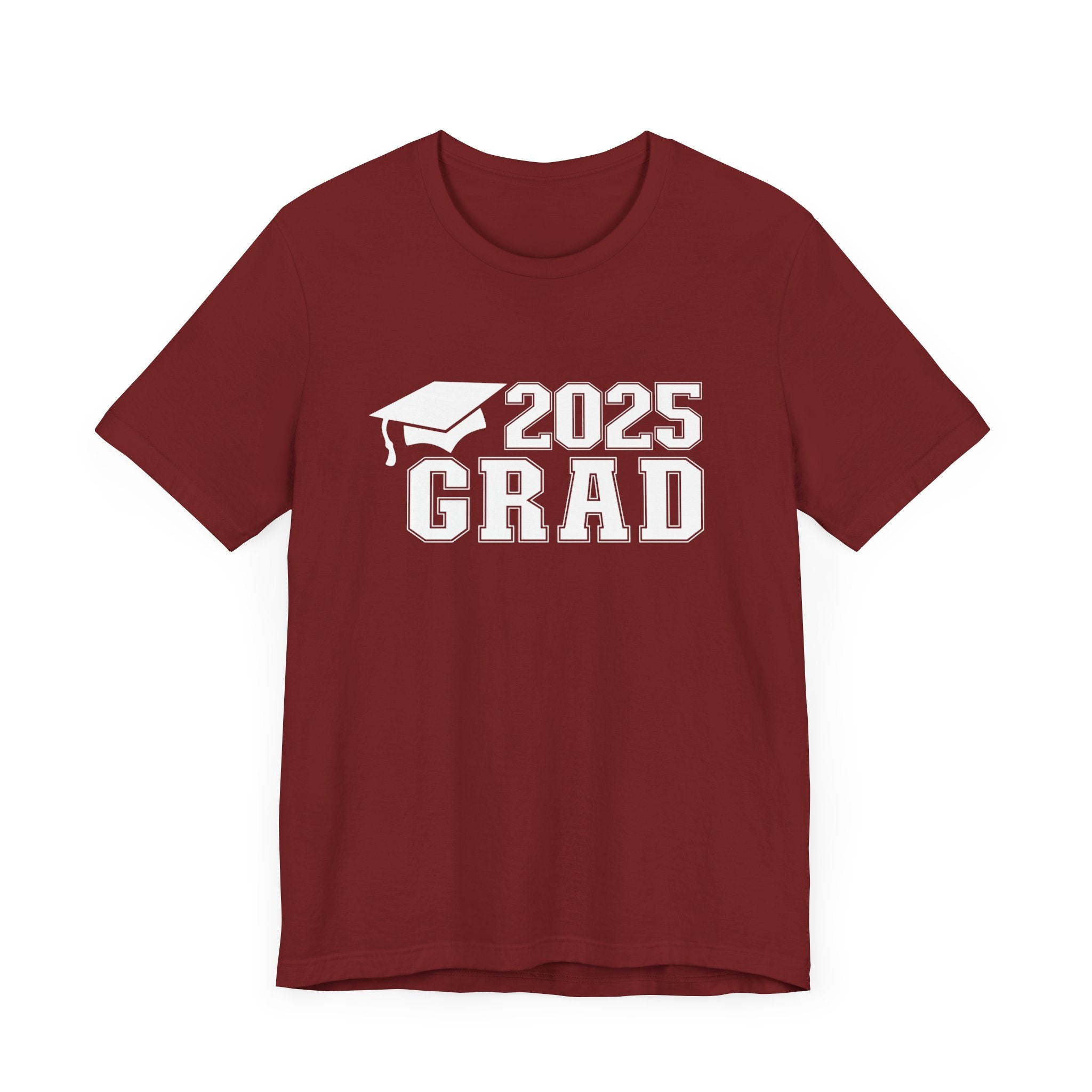 2025 Grad Short Sleeve Tee, Graduation Shirt, Unisex Graduation Apparel, College Grad Gift, Future Graduate T-Shirt, Milestone [...] - Digital Product Store