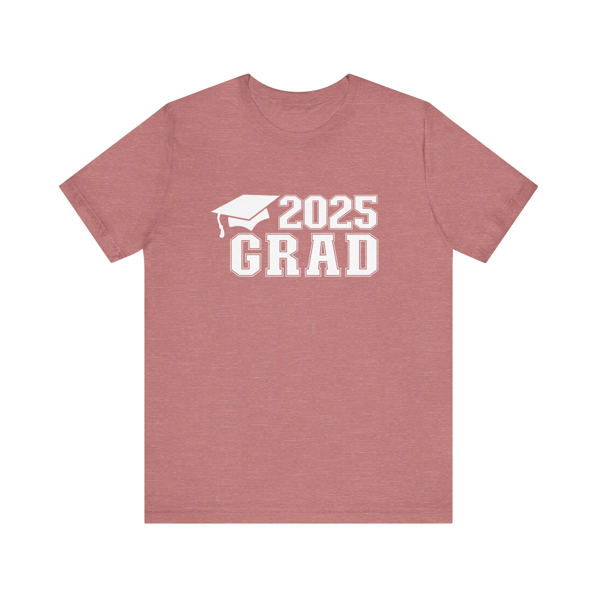 2025 Grad Short Sleeve Tee, Graduation Shirt, Unisex Graduation Apparel, College Grad Gift, Future Graduate T-Shirt, Milestone [...] - Digital Product Store