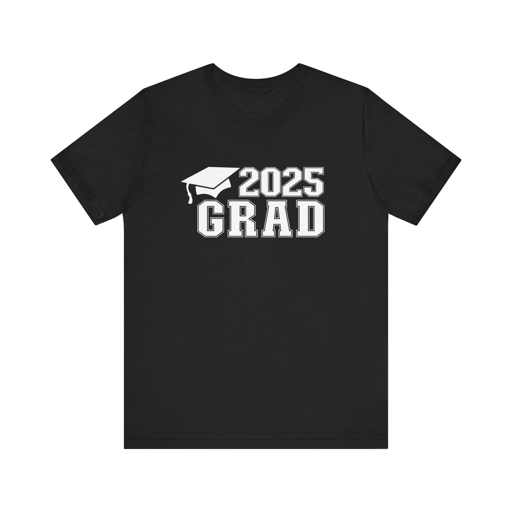 2025 Grad Short Sleeve Tee, Graduation Shirt, Unisex Graduation Apparel, College Grad Gift, Future Graduate T-Shirt, Milestone [...] - Digital Product Store