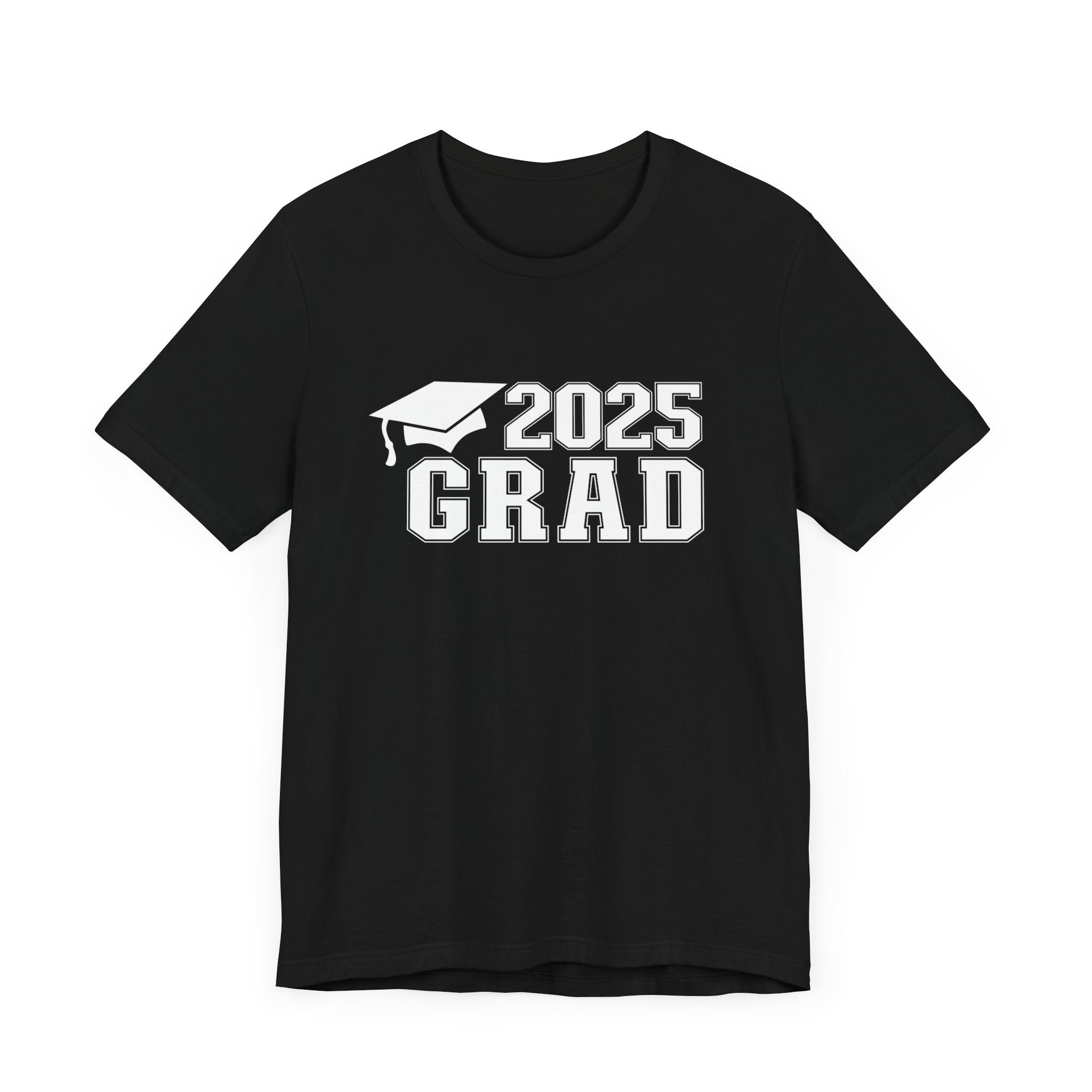2025 Grad Short Sleeve Tee, Graduation Shirt, Unisex Graduation Apparel, College Grad Gift, Future Graduate T-Shirt, Milestone [...] - Digital Product Store