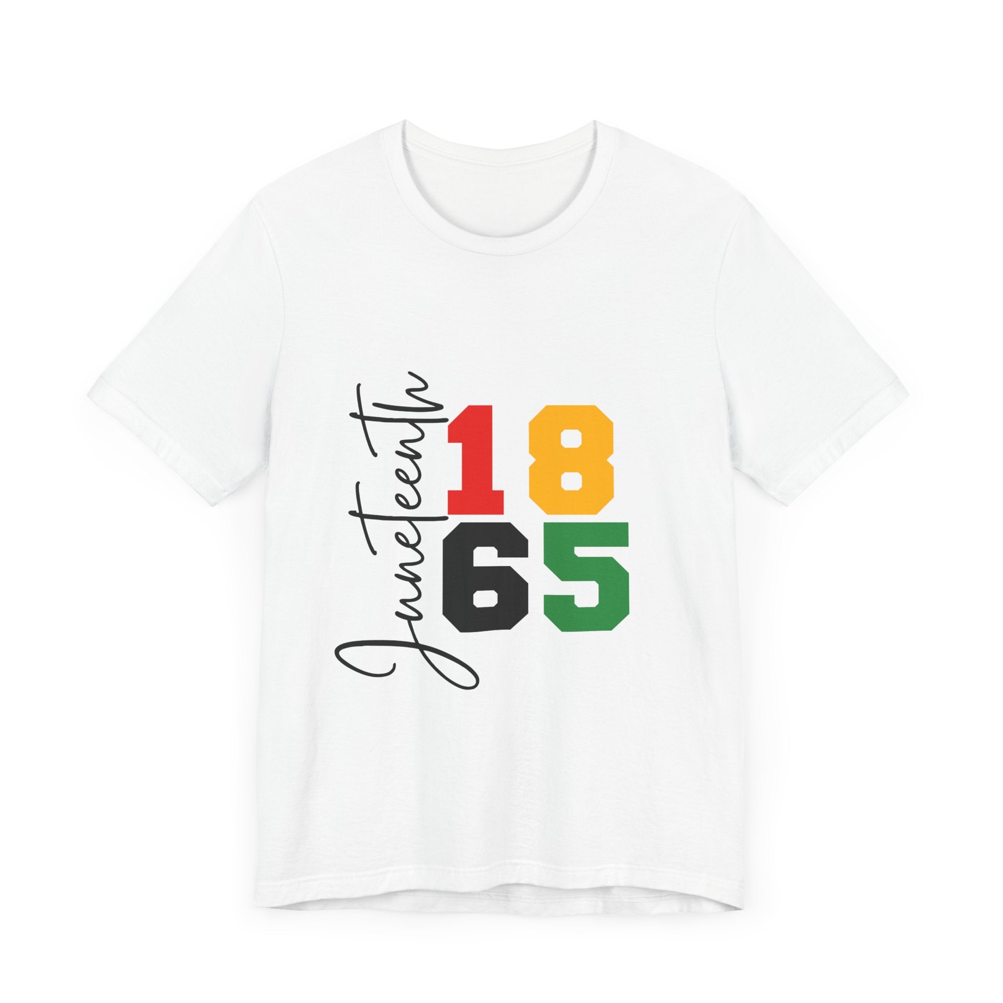 Juneteenth Short Sleeve Tee - Celebrate Freedom 1865 - Digital Product Store