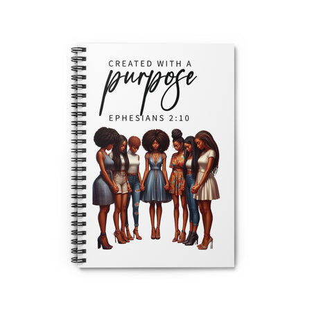 Created with a Purpose Spiral Notebook - Digital Product Store