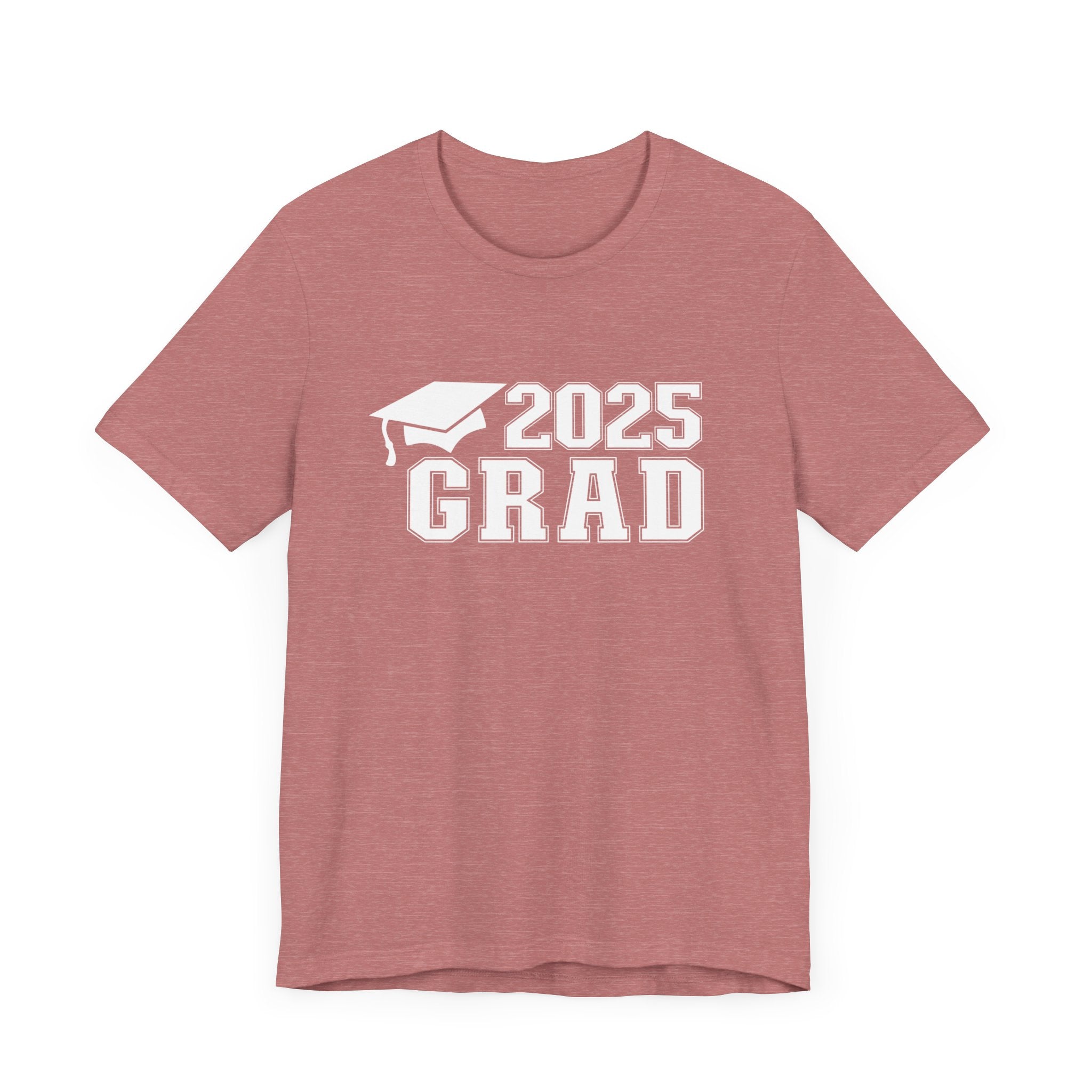 2025 Grad Short Sleeve Tee, Graduation Shirt, Unisex Graduation Apparel, College Grad Gift, Future Graduate T-Shirt, Milestone [...] - Digital Product Store