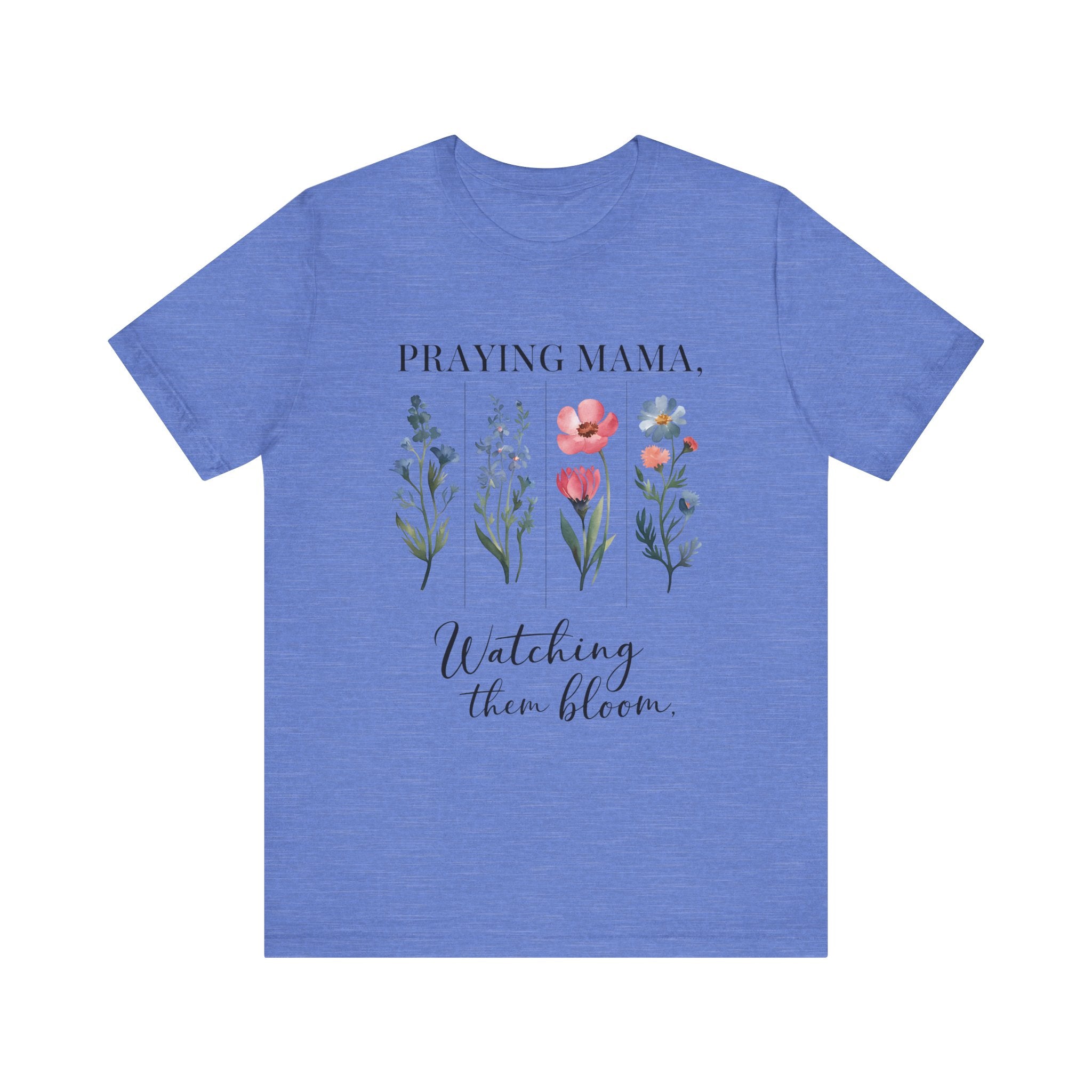 Floral Praying Mama Tee - Unisex Short Sleeve - Digital Product Store