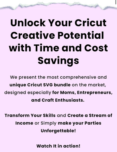 Unique Cricut SVG - Digital Product Store