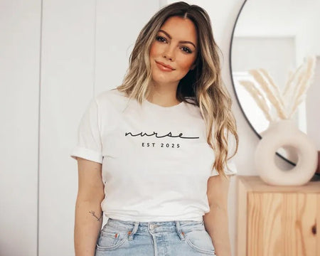 Nurse EST 2025 Shirts - Digital Product Store