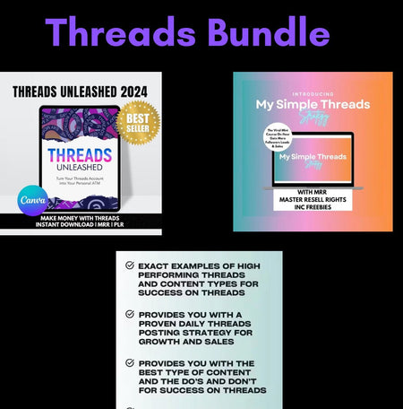 Threads Bundle - Digital Product Store