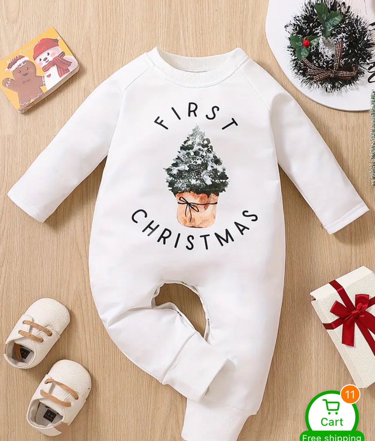 My first Christmas Onesie - Digital Product Store