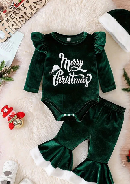 Santa Baby Green Outfit - Digital Product Store