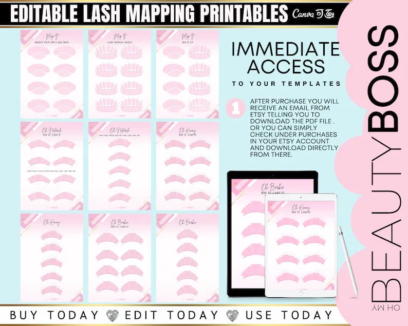 Lash Extension Training Manual - Digital Product Store