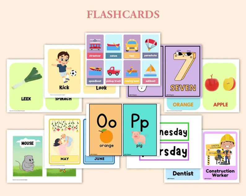 4000+ Preschool Curriculum Pre K Kindergarten Learning Bundle Toddler Homeschool Tutoring Activity Worksheets - Digital Product Store