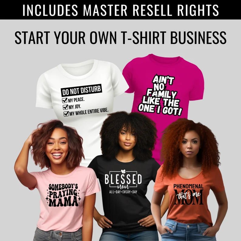 How To Start A T Shirt Business - Digital Product Store