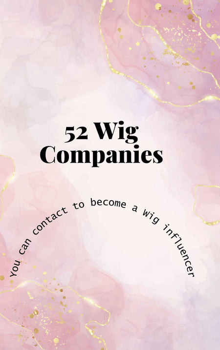 How To Become A Wig Influencer - Digital Product Store