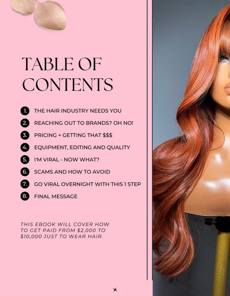How To Become A Wig Influencer - Digital Product Store