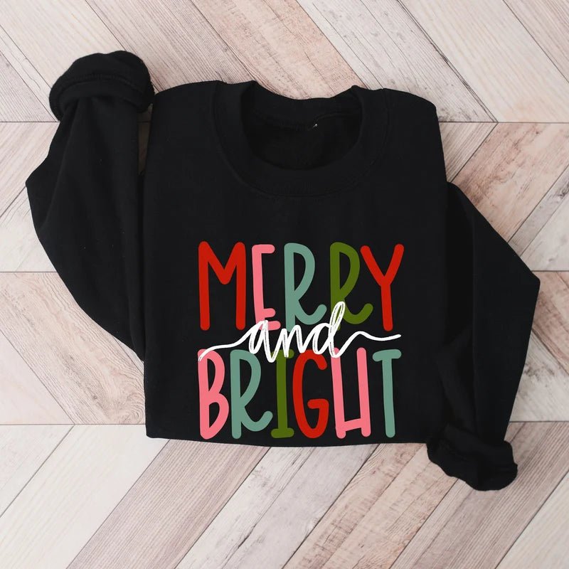 Merry and Bright Svg - Digital Product Store