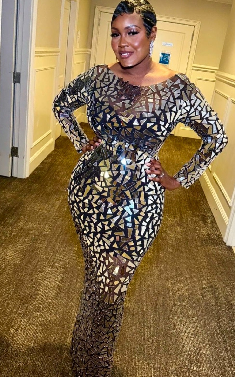 Mirror Maxi Dress - Digital Product Store