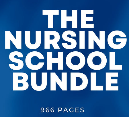 The Nursing School Bundle - Digital Product Store
