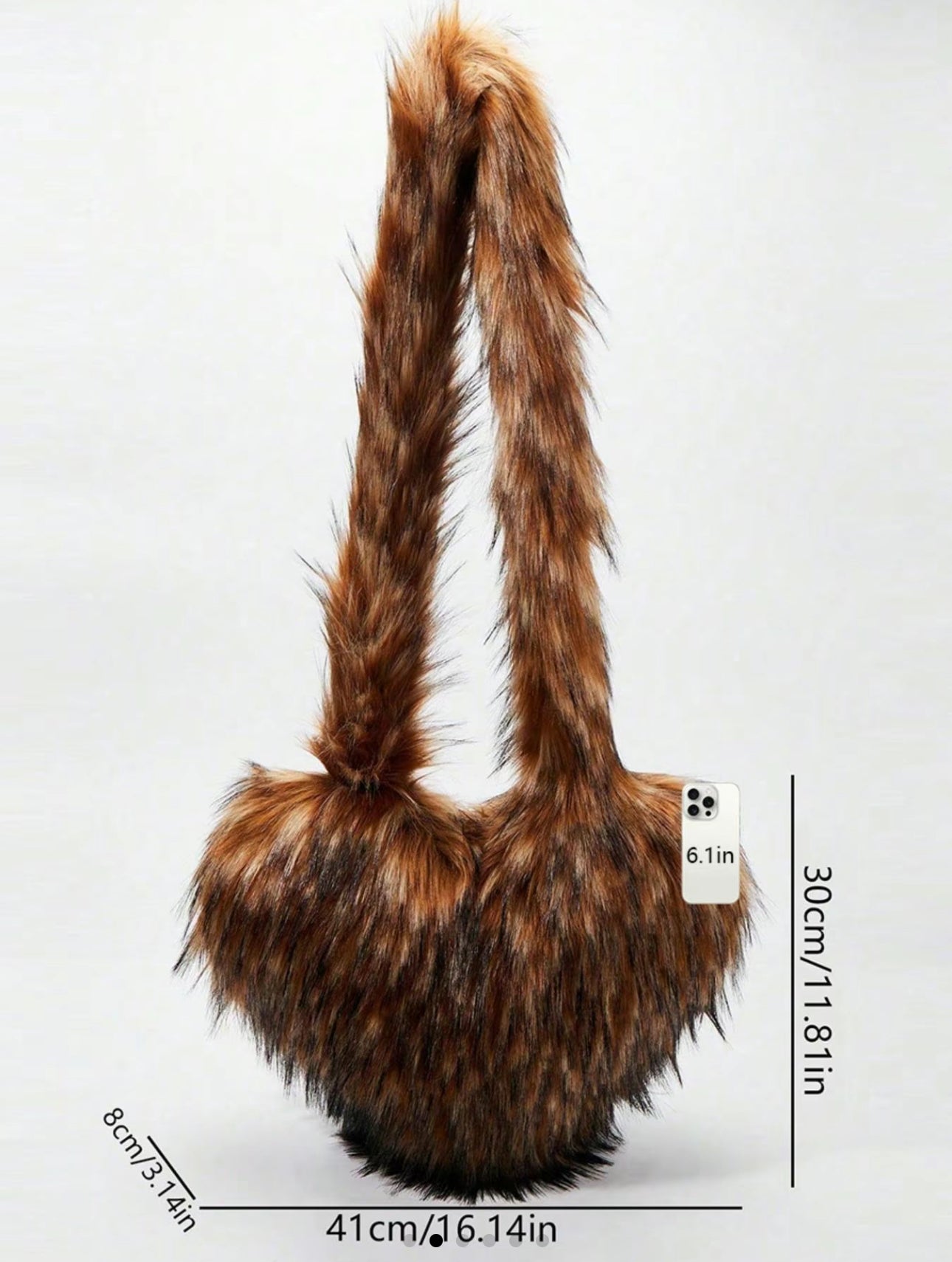 Cross Body fur bag - Digital Product Store