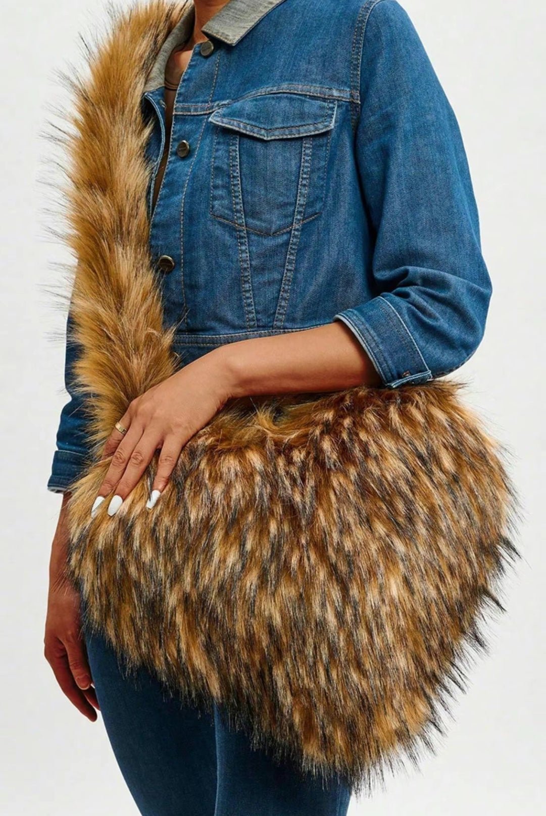 Cross Body fur bag - Digital Product Store
