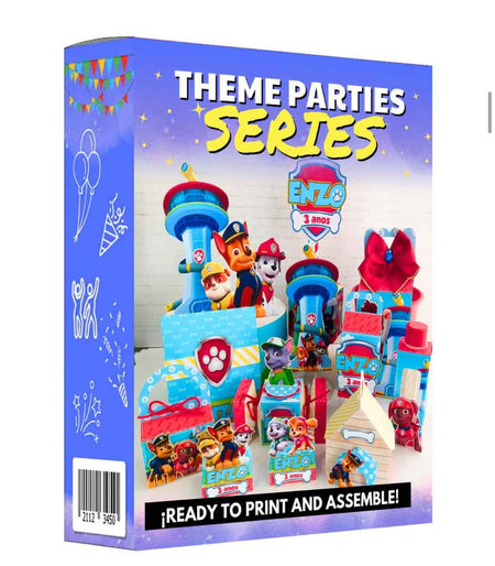 10,000 Mega pack Bundle Party Favor Templates - Digital Product Store