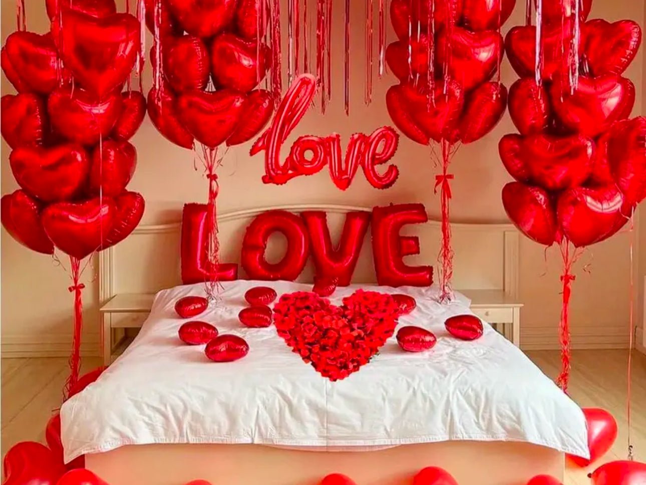 Love Valentine Balloon Set - Digital Product Store