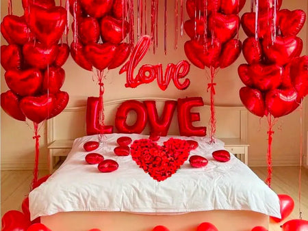 Love Valentine Balloon Set - Digital Product Store