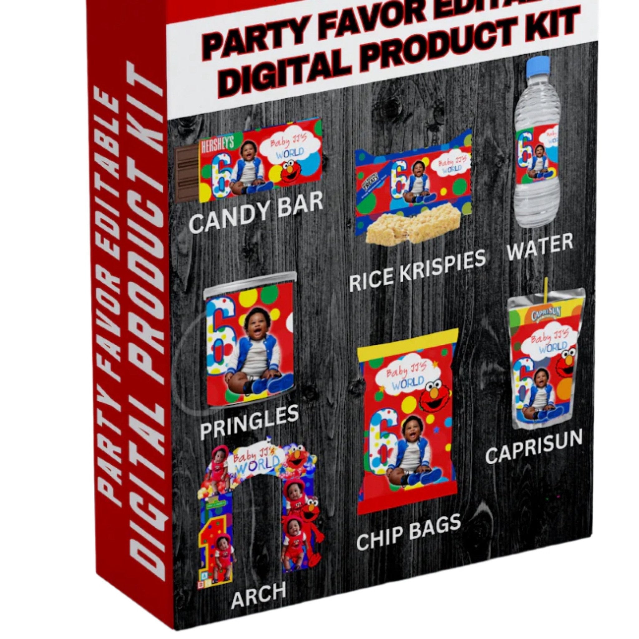 Party Favor Digital Kit - Digital Product Store