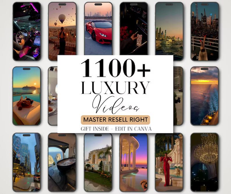 Luxury Faceless Content - Digital Product Store