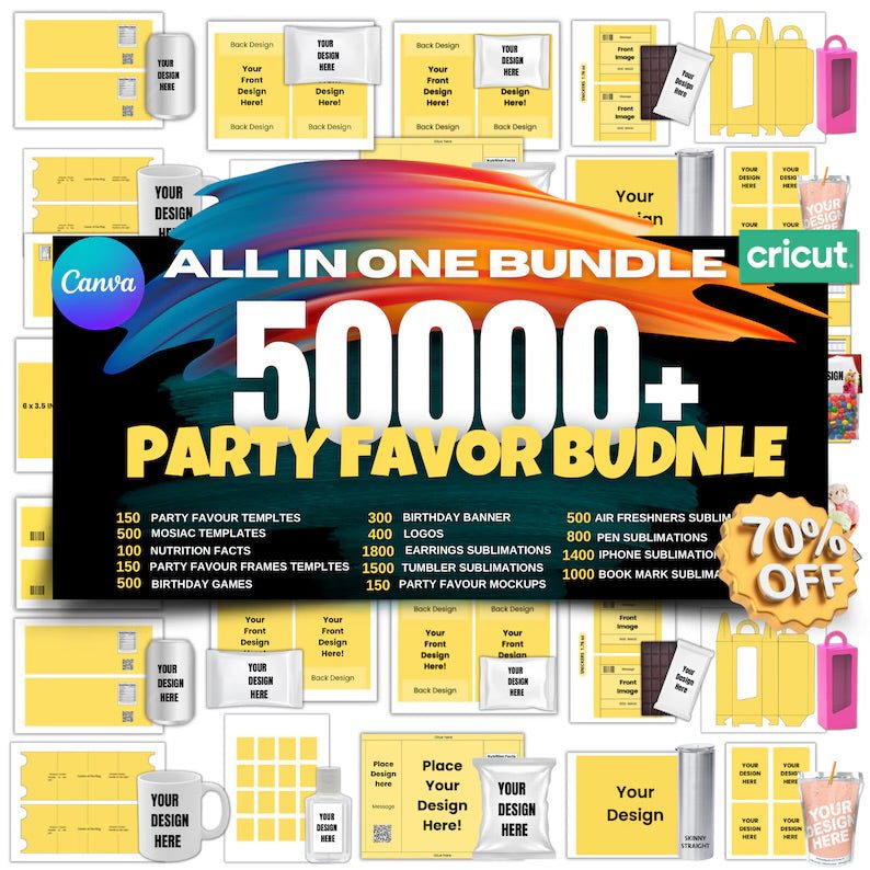 Party Favor Bundle - Digital Product Store