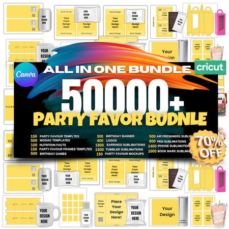 Party Favor Bundle - Digital Product Store