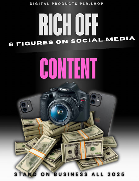 Rich off Content E - Book - Digital Product Store