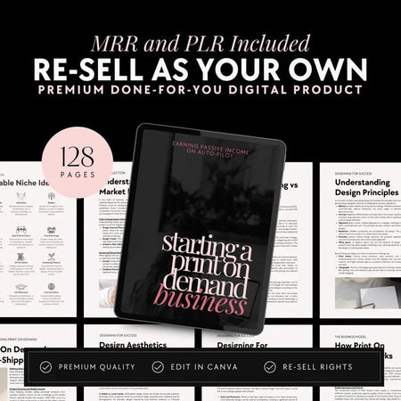 Print On Demand Business Ebook - Digital Product Store