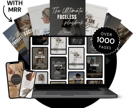 The Ultimate Faceless Playbook - Digital Product Store