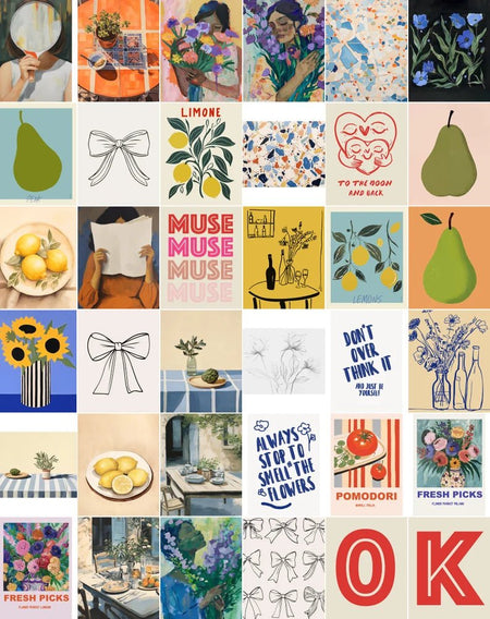 70 Eclectic Prints Mega Bundle - Digital Product Store