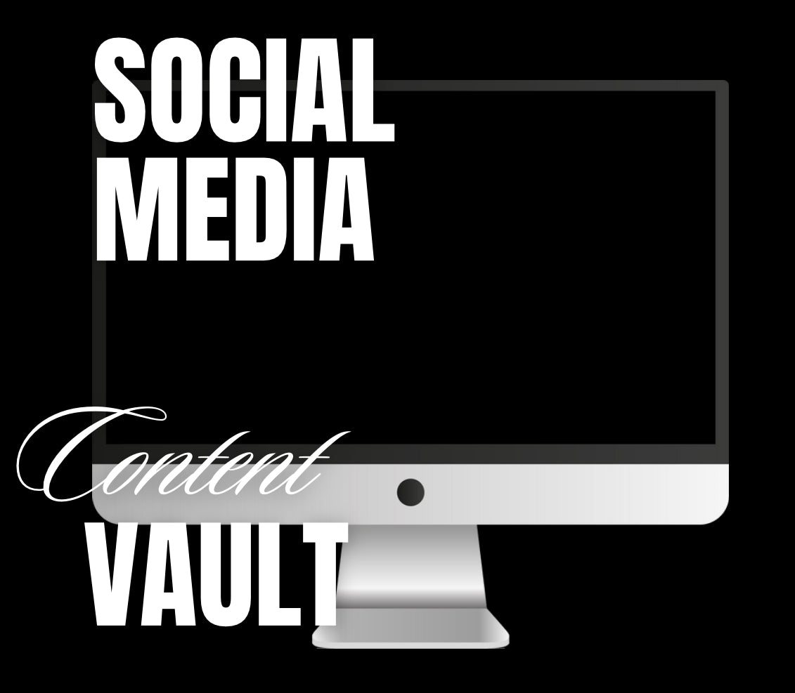 Social Media Content Vault - Digital Product Store