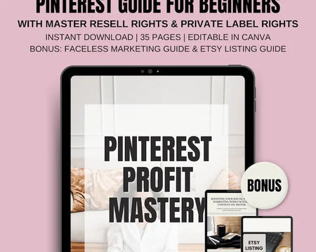 Pinterest Profit Mastery - Digital Product Store