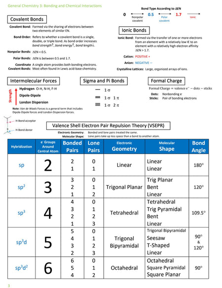 MCAT Review Sheet - Digital Product Store