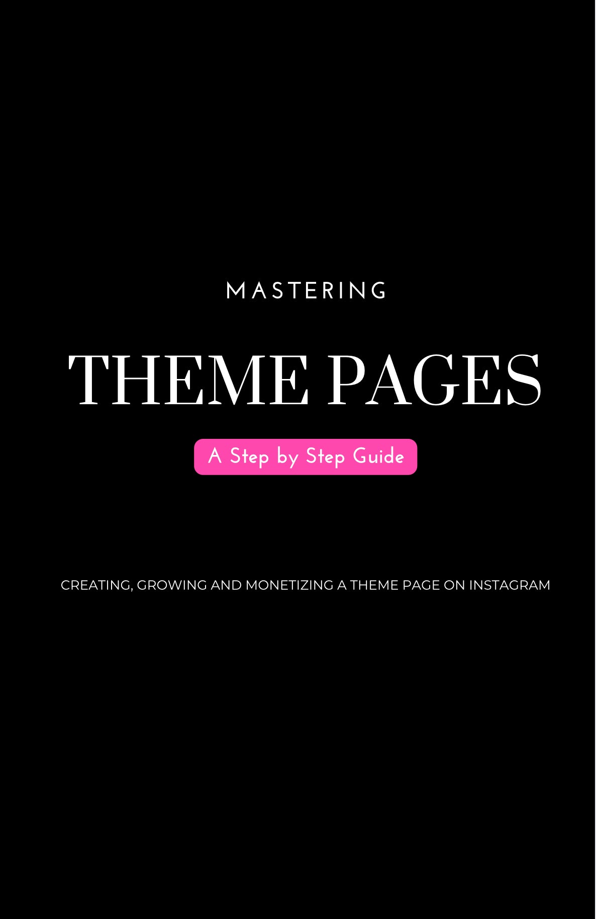 How To Start A Faceless Theme Page - Digital Product Store