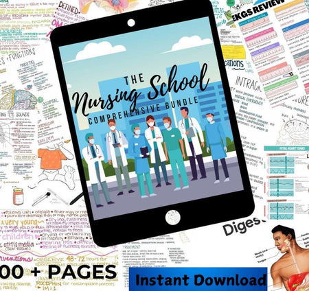 The Nursing School Comprehensive Bundle - Digital Product Store