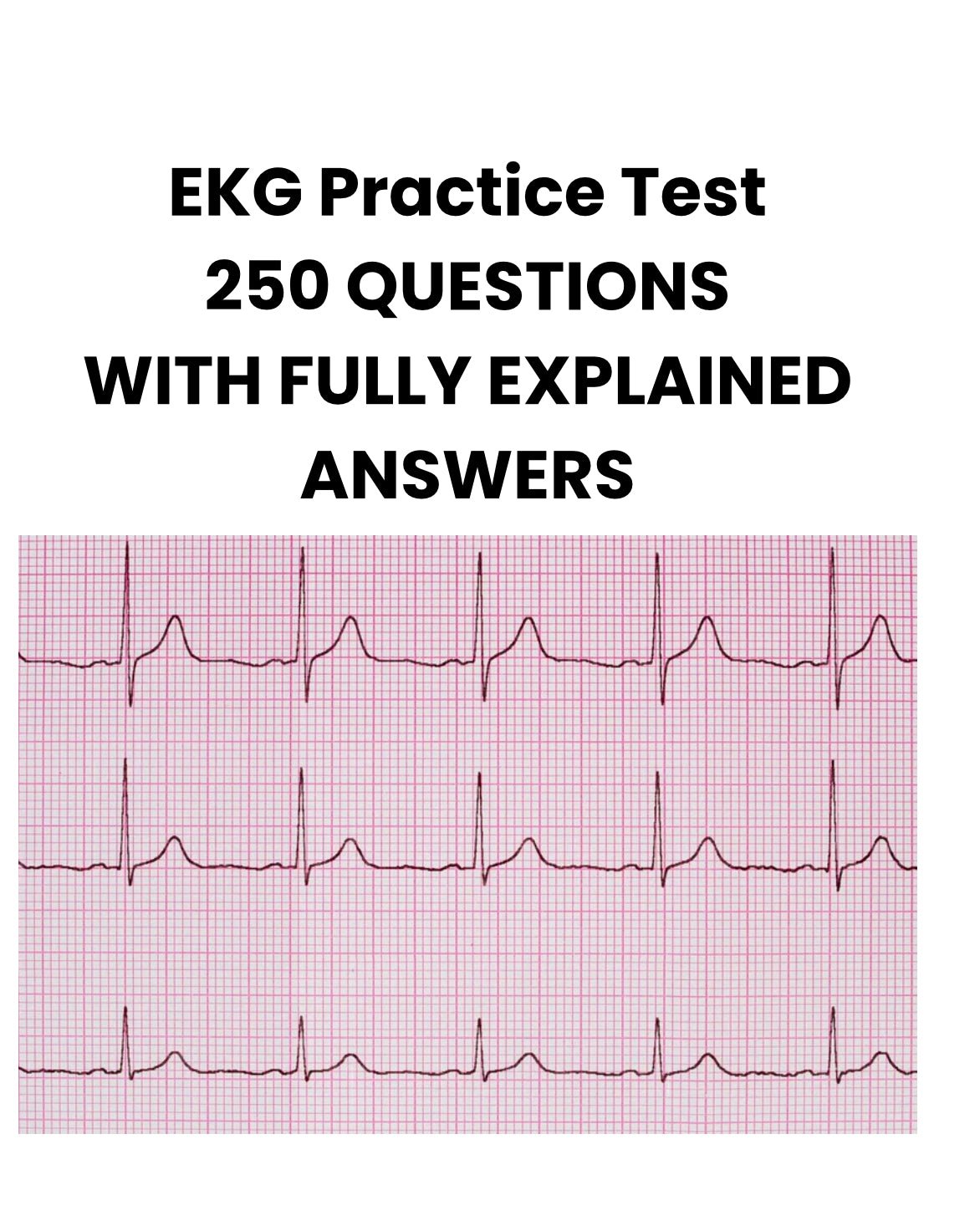 EKG practice questions - Digital Product Store
