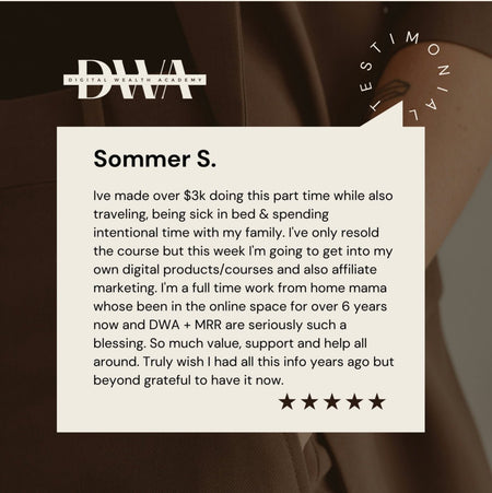 Digital Wealth Academy Course - Digital Product Store