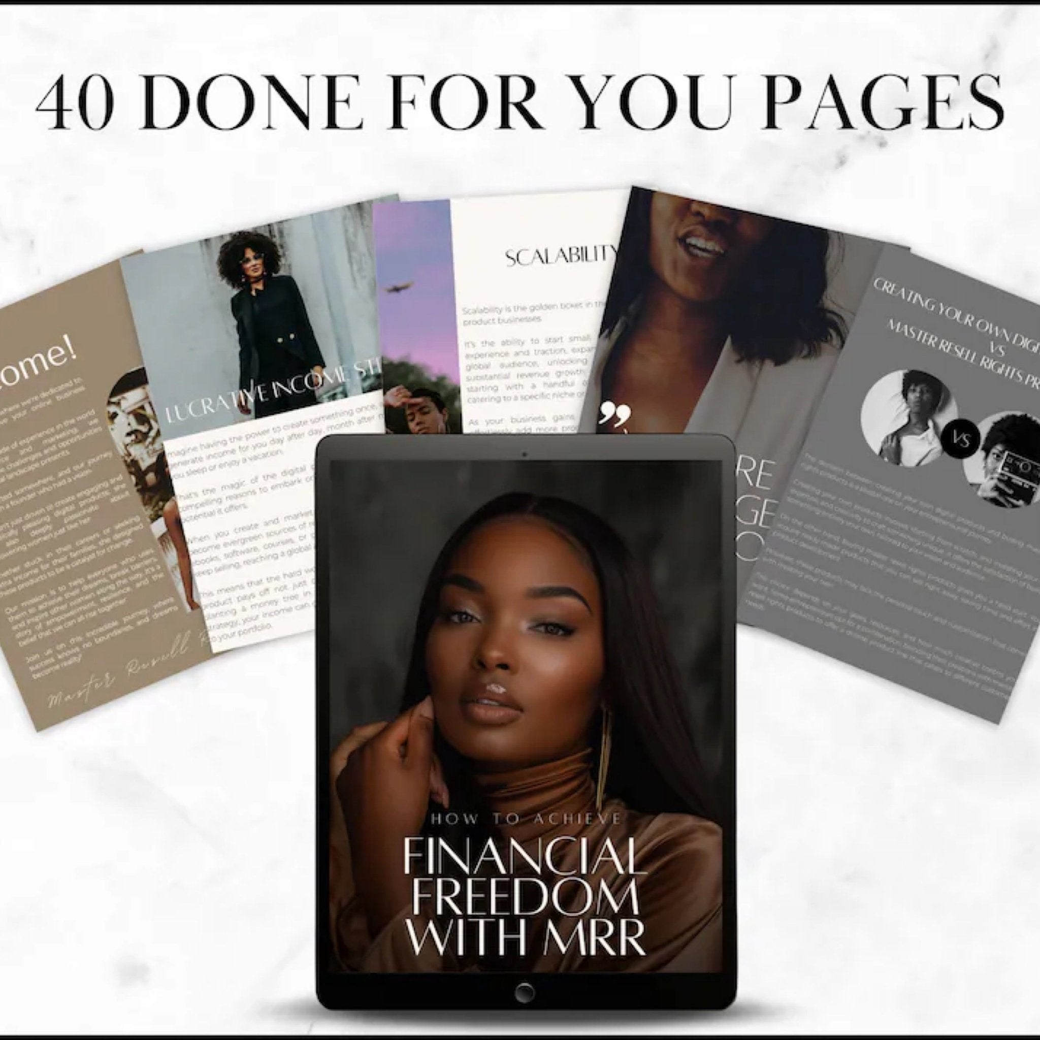 Black Girl Digital Marketing Digital Bundle - Digital Product Store