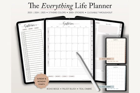 Digital Planner 2023-2025 - Digital Product Store