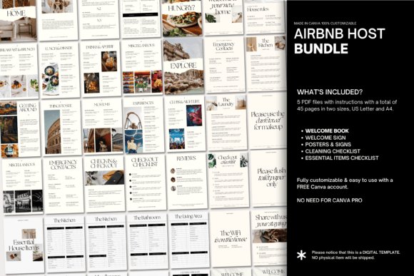 Air Bnb Host Bundle - Digital Product Store