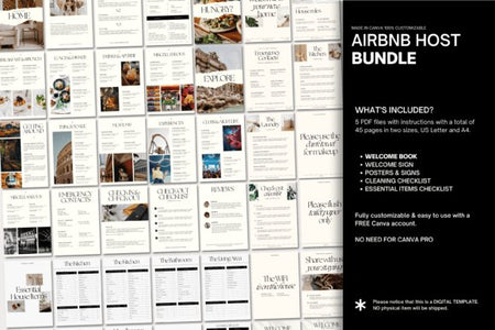 Air Bnb Host Bundle - Digital Product Store