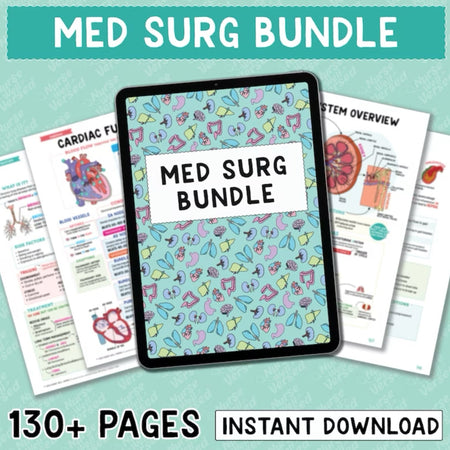 Med Surg Notes - Digital Product Store