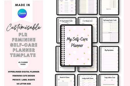 My Self Care Planner - Digital Product Store