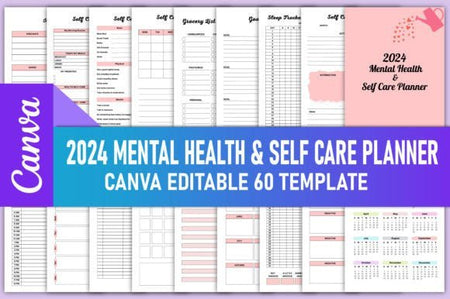 Self Care Planner - Digital Product Store