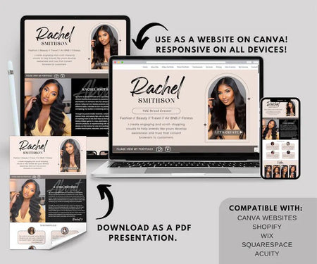 UGC Portfolio Template 3 - Digital Product Store