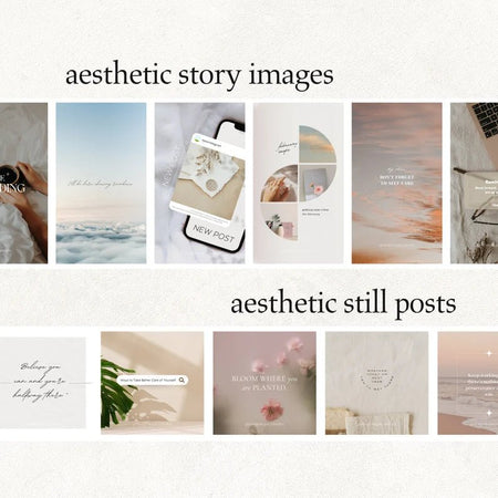 220+ Faceless Aesthetic Videos - Digital Product Store